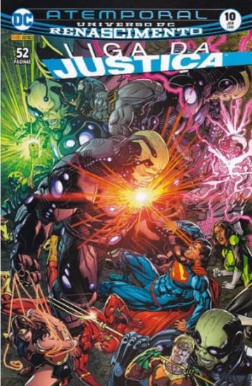 Liga da Justiça Panini 3ª Série - Universo DC Renascimento 10