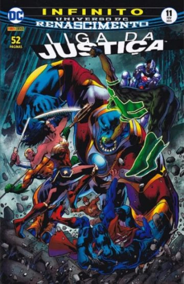 Liga da Justiça Panini 3ª Série - Universo DC Renascimento 11