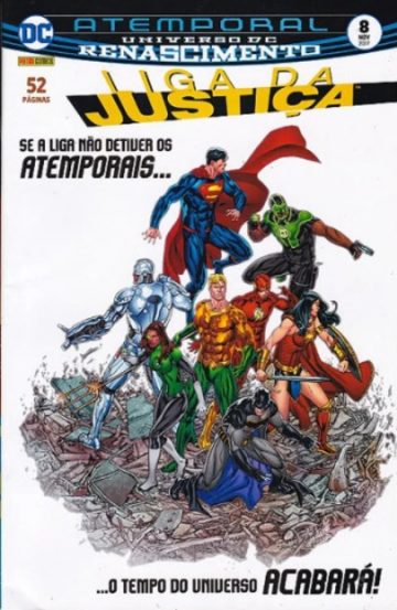 Liga da Justiça Panini 3ª Série - Universo DC Renascimento 8