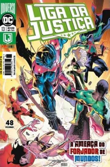 Liga da Justiça Panini 3ª Série - Universo DC Renascimento 36 - 13