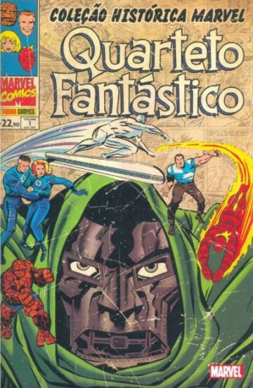 Coleção Histórica Marvel: Quarteto Fantástico 1