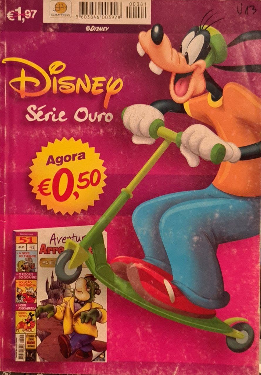 <span>Disney Série Ouro Reedição (Importado Portugal) 51</span>