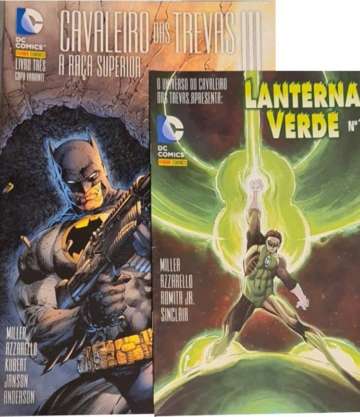 Batman - Cavaleiro das Trevas III: A Raça Superior 3 - Capa Variante A + Universo do Cavaleiro das Trevas Apresenta: Lanterna Verde