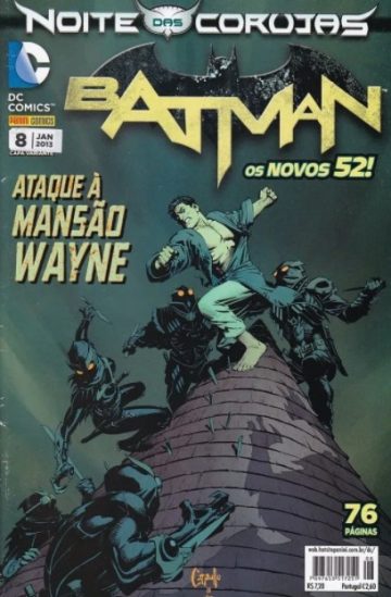 Batman Panini 2º Série - Os Novos 52 - (Capa Variante A) 8