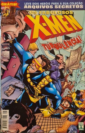 Os Fabulosos X-Men 45  [Danificado: Lateral Rasgada, Usado]