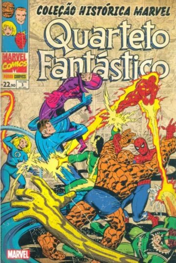 Coleção Histórica Marvel: Quarteto Fantástico 3