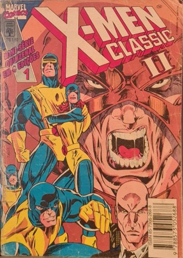 X-Men Classic II 1  [Danificado: Capa Colada, Capa Rasgada Traseira, Usado]