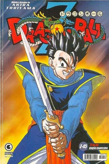 Mangá Dragon Ball Z 1 - Editora Conrad, Mangá