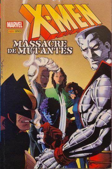X-Men: Massacre de Mutantes  [Danificado: Capa Amassada, Páginas Onduladas (Úmido), Usado]