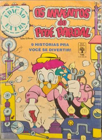 Edição Extra (Almanaque Disney) - Os Inventos do Prof. Pardal 198