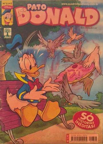 O Pato Donald 2345  [Danificado: Capa Riscada, Usado]