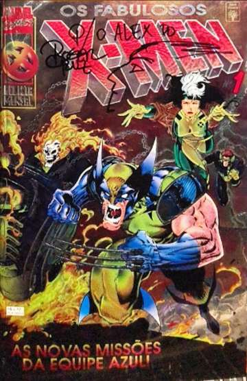 Os Fabulosos X-Men - [Capa Autografada por Roger Cruz] 1