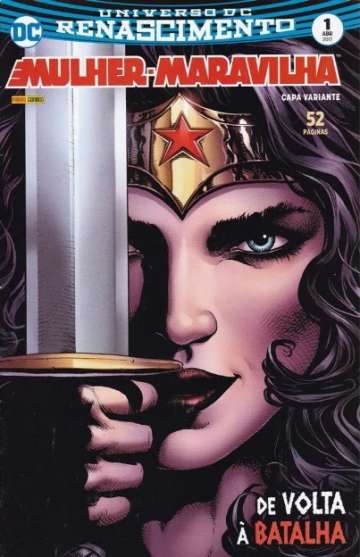 Mulher-Maravilha - Universo DC Renascimento - (Capa Variante) 1