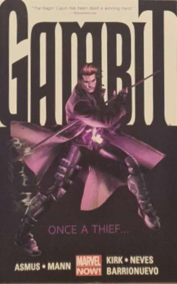 Gambit (TP Importado) - Once A Thief... 1  [Danificado: Capa Colada, Usado]