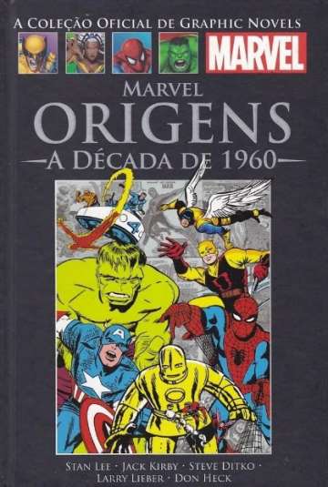 A Coleção Oficial de Graphic Novels Marvel - Clássicos (Salvat) - Marvel Origens: A Década de 1960 1