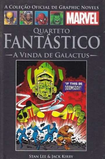 A Coleção Oficial de Graphic Novels Marvel - Clássicos (Salvat) - Quarteto Fantástico: A Vinda de Galactus 4