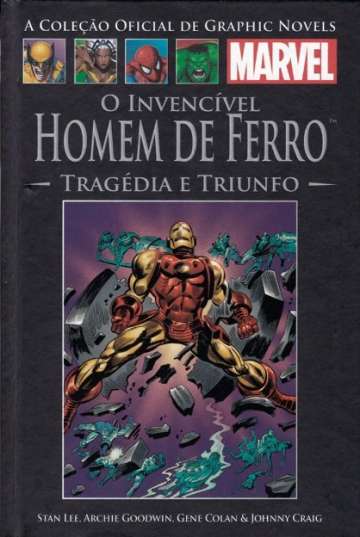 A Coleção Oficial de Graphic Novels Marvel - Clássicos (Salvat) 7 - O Invencível Homem de Ferro: Tragédia e Triunfo