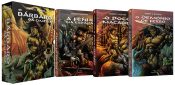 O Bárbaro da Ciméria – Box com 3 livros (A Fênix na Espada / O Poço Macabro / O Demônio de Ferro + pôster, cards e marcadores)