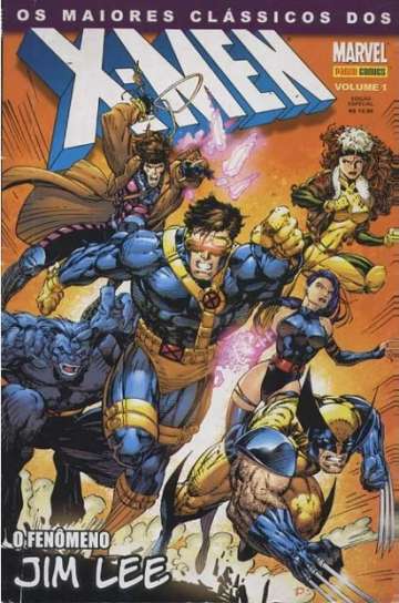Os Maiores Clássicos dos X-Men 1 - O Fenômeno Jim Lee