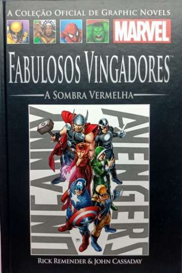 A Coleção Oficial de Graphic Novels Marvel (Salvat) - Fabulosos Vingadores: A Sombra Vermelha 92