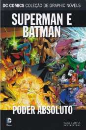 DC Comics – Coleção de Graphic Novels (Eaglemoss) 29 – Superman e Batman: Poder Absoluto  [Danificado: Lateral Machucada, Usado]