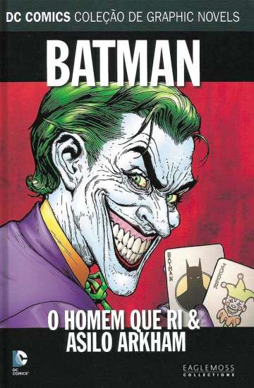 DC Comics - Coleção de Graphic Novels (Eaglemoss) 34 - Batman: O Homem Que Ri e Asilo Arkham