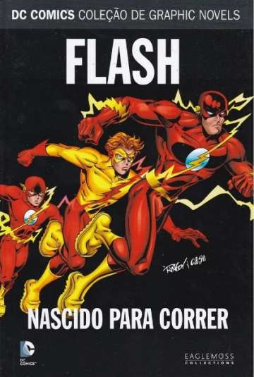 DC Comics - Coleção de Graphic Novels (Eaglemoss) 44 - Flash: Nascido para Correr