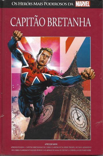 Os Heróis Mais Poderosos da Marvel (Salvat Vermelha) - Capitão Bretanha 72