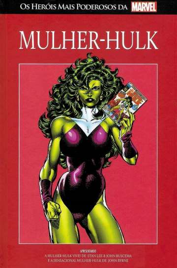 Os Heróis Mais Poderosos da Marvel (Salvat Vermelha) - Mulher-Hulk 80