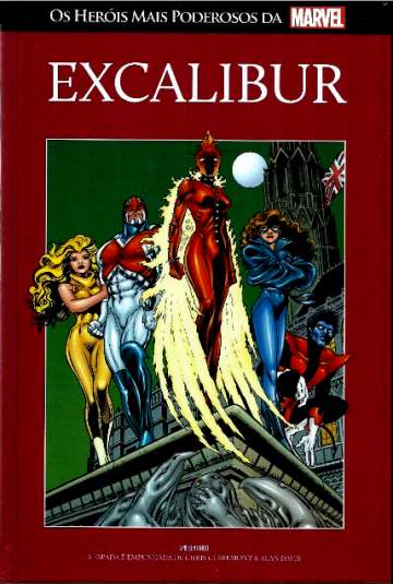 Os Heróis Mais Poderosos da Marvel (Salvat Vermelha) - Excalibur 85