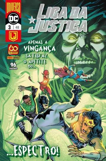 Liga da Justiça Panini 3ª Série - Universo DC Renascimento - 3 : Apenas a Vingança satisfaz o apetite do Espectro 48