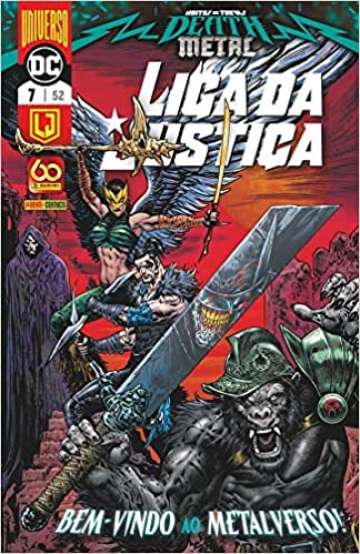 Liga da Justiça Panini 3ª Série - Universo DC Renascimento - 7 : Bem-Vindo ao Metalverso 52