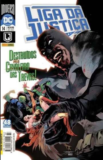 Liga da Justiça Panini 3ª Série - Universo DC Renascimento 37 - 14