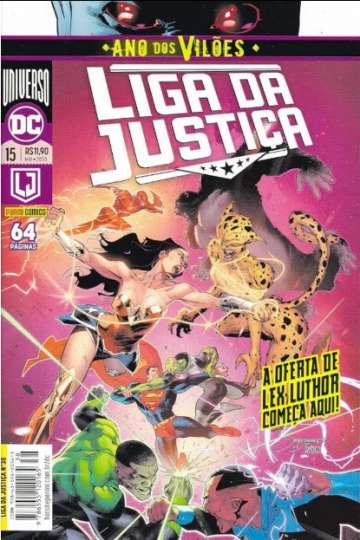 Liga da Justiça Panini 3ª Série - Universo DC Renascimento 38 - 15