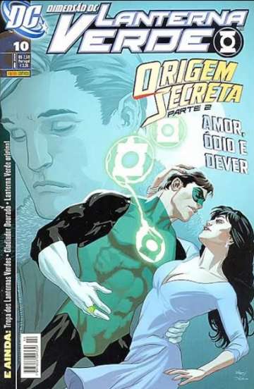 Lanterna Verde Panini 1ª Série - Dimensão DC 10