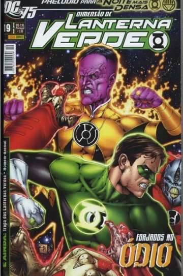 Lanterna Verde Panini 1ª Série - Dimensão DC 19