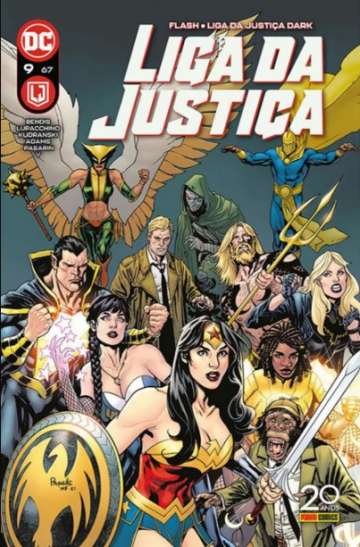 Liga da Justiça Panini 3ª Série - Universo DC Renascimento - 9 67