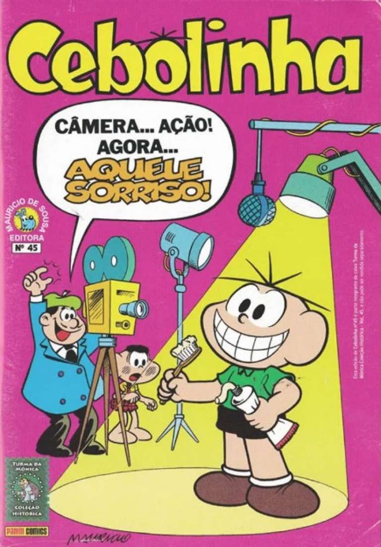 Turma Da Mônica Coleção Histórica Cebolinha 45 — Excelsior Comic Shop 0639