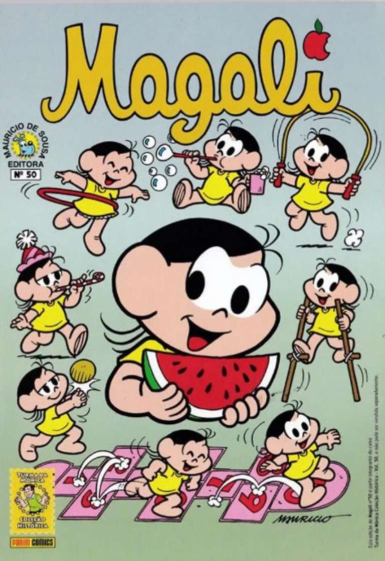 Turma Da Mônica Coleção Histórica Magali 50 — Excelsior Comic Shop 0808