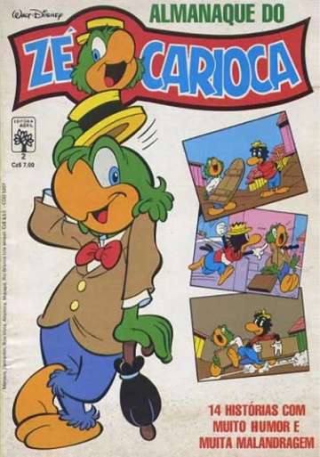 Almanaque do Zé Carioca (1ª Série) 2  [Danificado: Lateral Machucada, Usado]