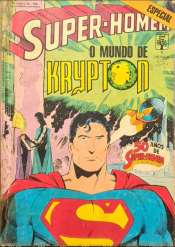 Super-Homem Especial 1 – O Mundo de Krypton  [Danificado: Capa Rasgada Traseira, Com Fita Adesiva, Usado]