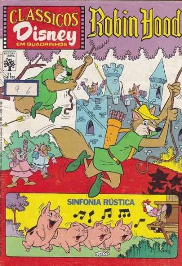 Clássicos Disney em Quadrinhos - 1ª Série 11 - Robin Hood