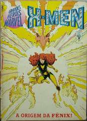 Grandes Heróis Marvel – 1a Série 24 – X-Men: A Origem da Fênix  [Danificado: Capa Rasgada, Capa Solta, Lateral Rasgada, Usado]