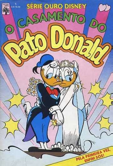 Série Ouro Disney - 1ª Série 1 - O Casamento do Pato Donald