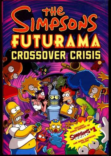 The Simpsons Futurama Crossover Crisis (Importado) - com Revista Brinde Simpsons Comics # 1