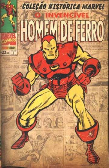 Coleção Histórica Marvel 3 - O Invencível Homem de Ferro