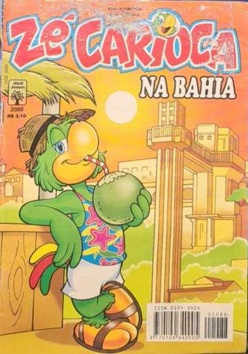 Zé Carioca 2088  [Danificado: Capa Descascada, Usado]