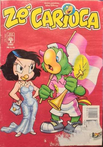 Zé Carioca 2089  [Danificado: Capa Descascada, Usado]