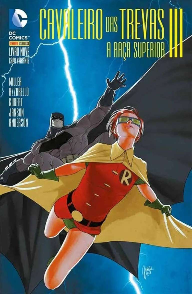 Batman Cavaleiro Das Trevas Iii A Ra A Superior Capa Variante B