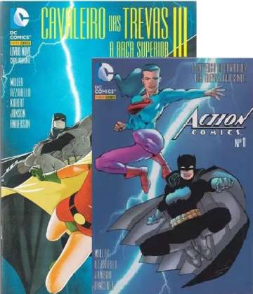 Batman - Cavaleiro das Trevas III: A Raça Superior 9 - Capa Variante B + Universo do Cavaleiro das Trevas Apresenta: Action Comics